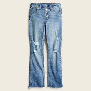 J Crew 10” Demi Boot Crop Jeans